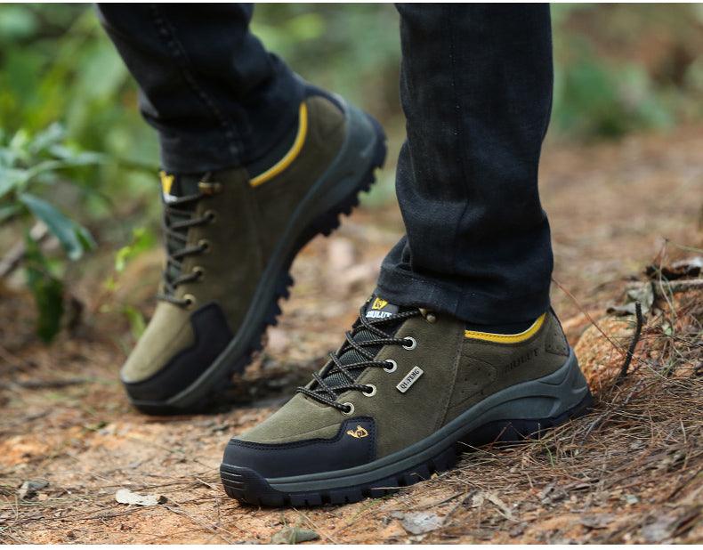 Unisex Winter Warm Hiking Shoes – Non-Slip Outdoor Sports Sneakers