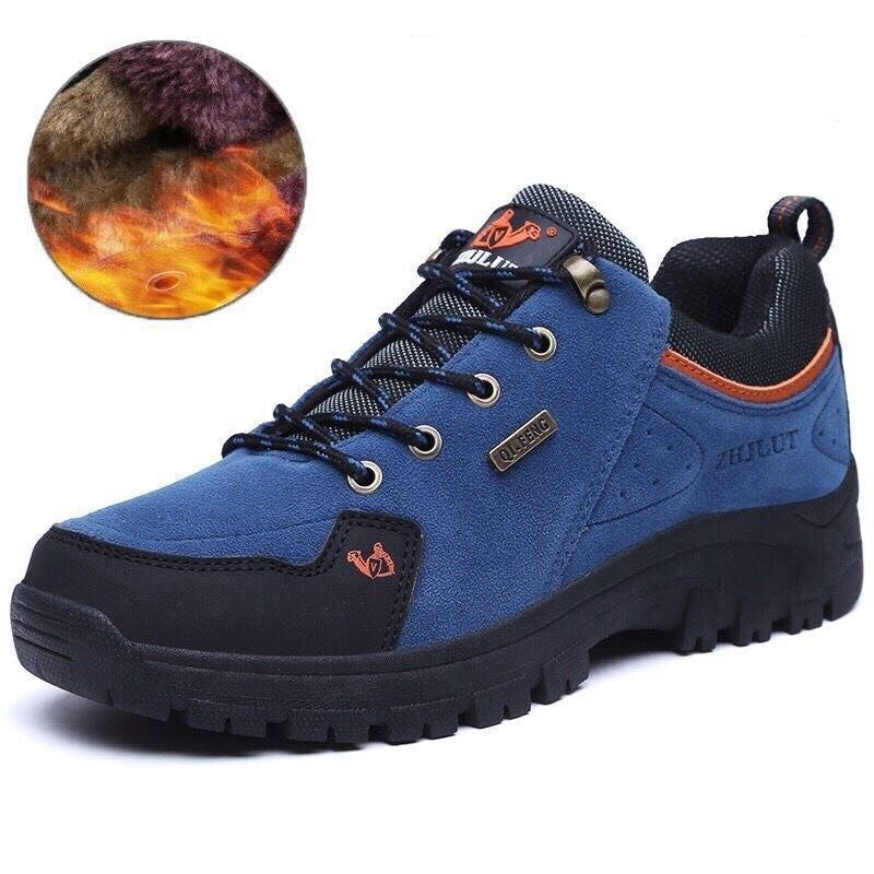 Unisex Winter Warm Hiking Shoes – Non-Slip Outdoor Sports Sneakers